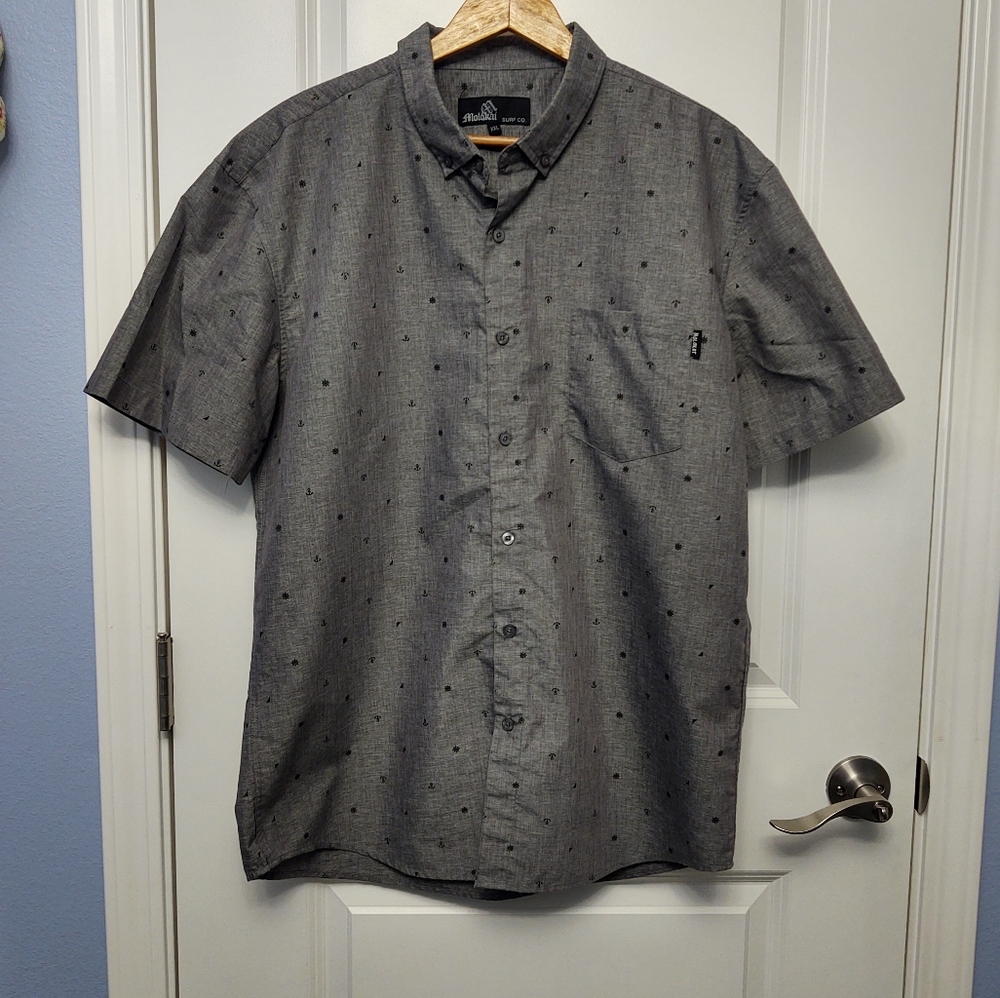 Molokai Men's short sleeved nautical shirt